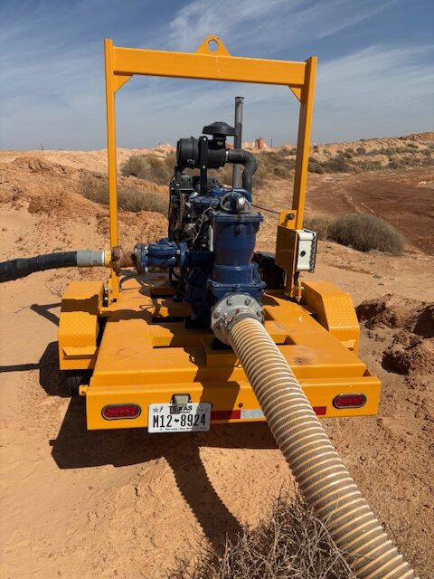 6x3 pump at sand plant